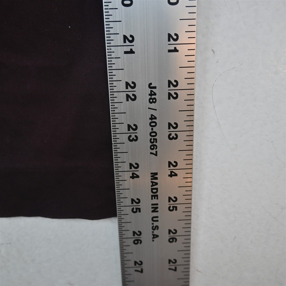 Old Navy 8 Maroon Red Stretch Side Zip Skinny Dress Womens Pants - Picture 4 of 9